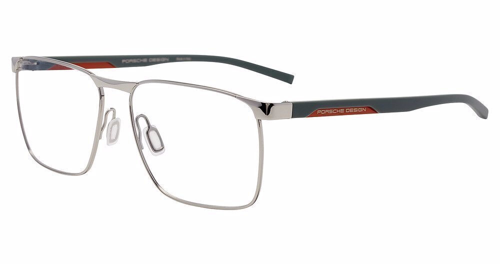 PORSCHE DESIGN OPTICAL P8776 Eyeglasses SILVER/GREY (C0000) 58mm
